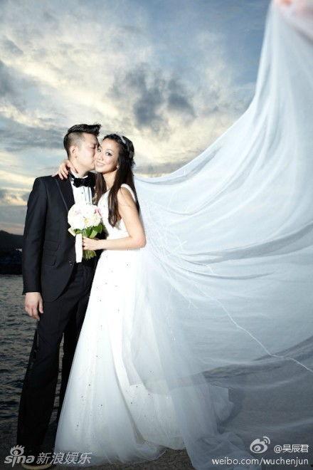 明星新娘的结婚照,绝美结婚照揭秘